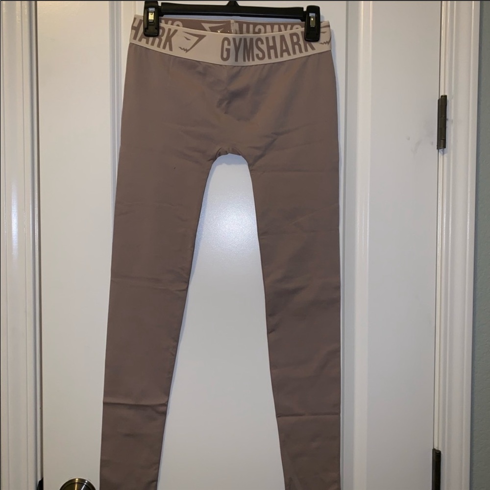 NWT Gymshark Fit Leggings - Taupe/Sand - Small